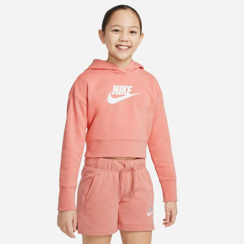 Dívčí mikina Sportswear Club Jr DC7210 824 - Nike M (137-147)
