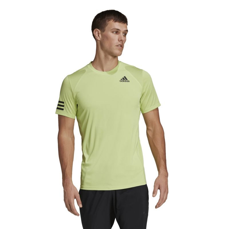 Pánské tenisové tričko Club Tennis 3-Stripes Tee HE2976 - Adidas XL