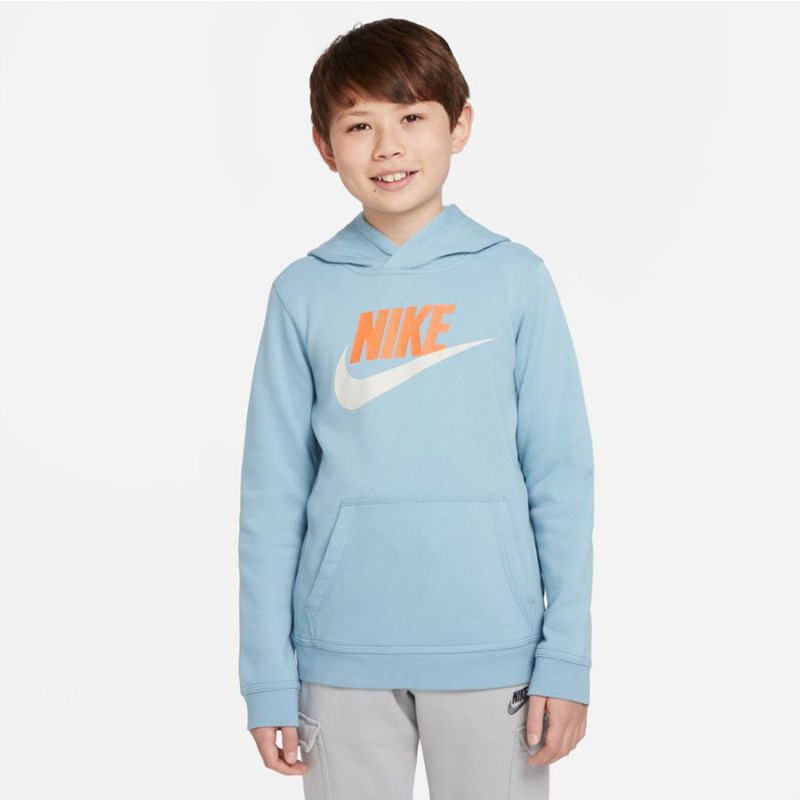 Dětská mikina Sportswear Club Fleece Jr CJ7861 494 - Nike S (128-137 cm)