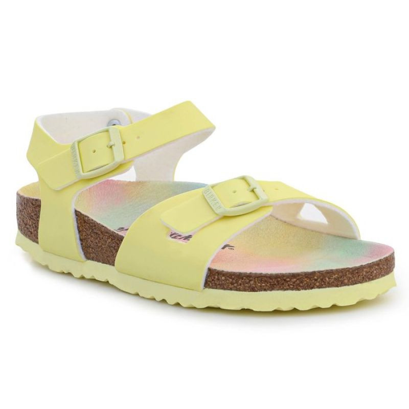 Levně Birkenstock Rio Dětské sandály Candy Ombre Yellow Jr 1022220 EU 24