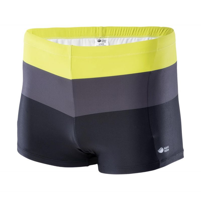 Pánské plavkové boxerky Stripe M 92800348594 - Aquawave L