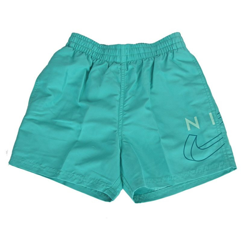 Chlapecké plavecké šortky Split Logo Lap 4" Jr NESSC786 339 - Nike S (128-137 cm)