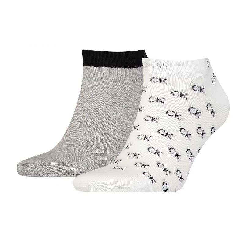 Calvin Klein Sneaker 2P All Over Socks 701218715004 43-46