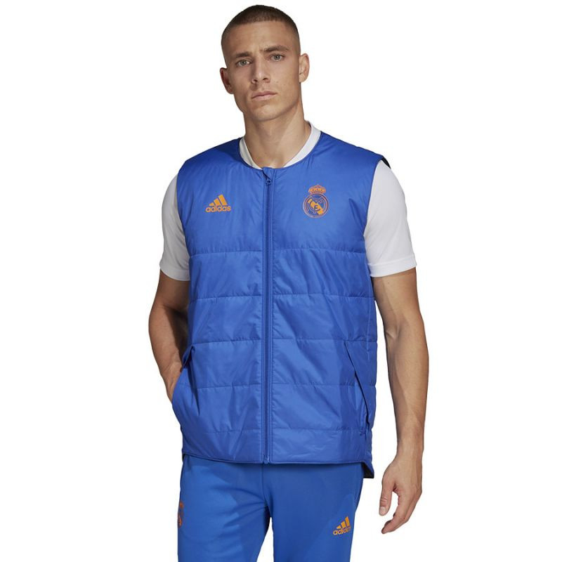 Pánská vesta Real Madrid Pad L HG8685 - Adidas XXL