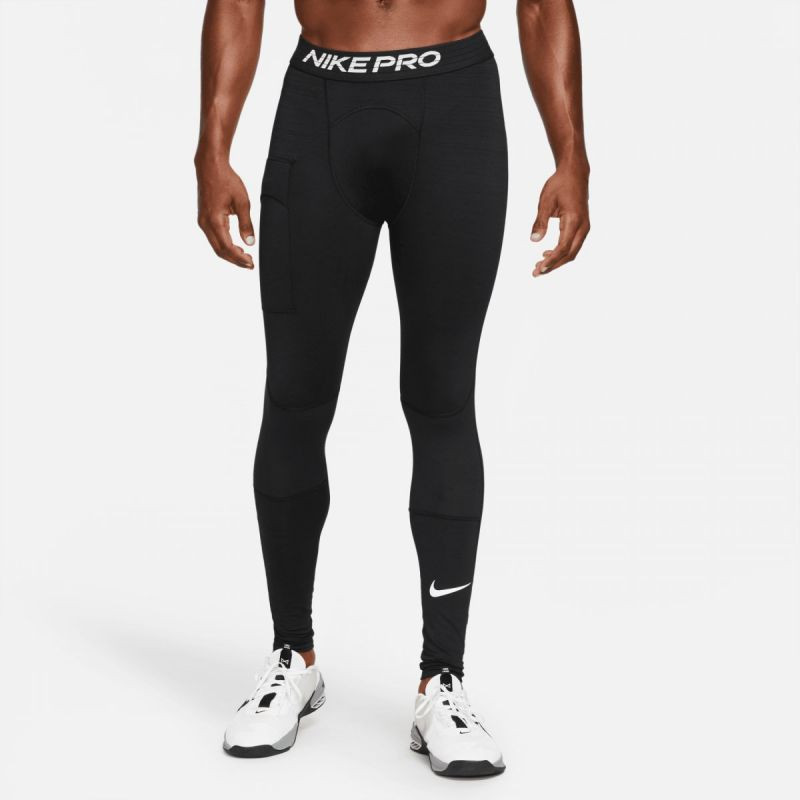 Pánské kalhoty Pro Warm M DQ4870-010 - Nike S