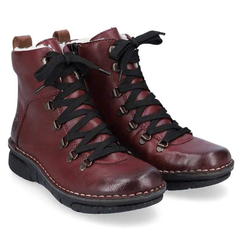 Pohodlné zateplené topánky Rieker W RKR559 37