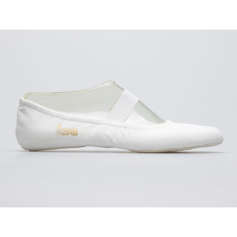 Levně Gymnastická baletní obuv IWA W IWA300 bílá 31