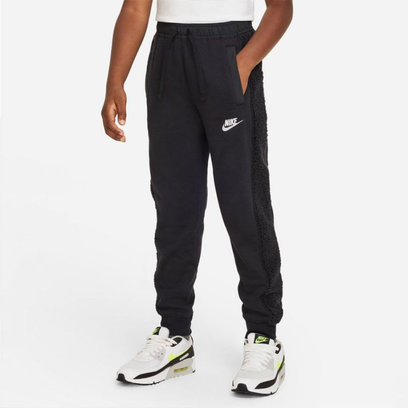 Chlapecká mikina Sportswear Club Fleece Jr DV3062 010 - Nike M (137-147 cm)