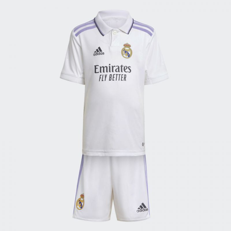 Dětská fotbalová souprava Real Madrid H Mini Jr HA2667 - Adidas 98 cm