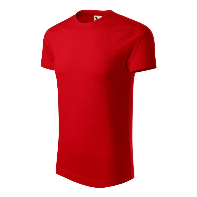 Pánské tričko Malfini Origin (GOTS) M MLI-17107 červená - Malfini XL