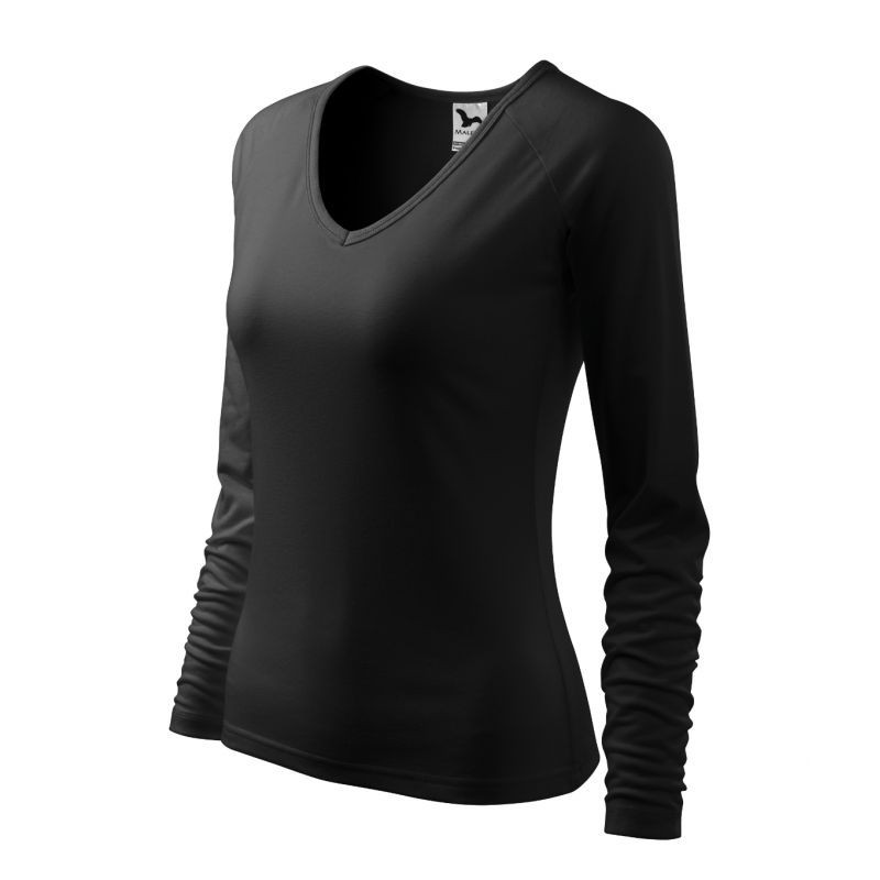 Malfini Elegance W MLI-12701 černé tričko XS