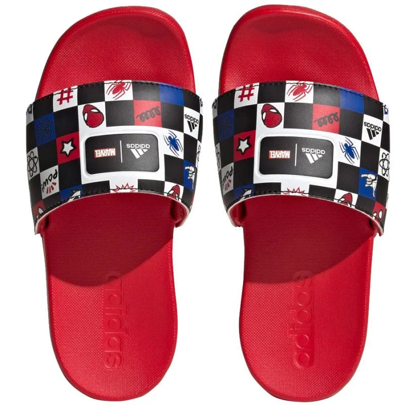 Detské papuče Adilette Comfort Spiderman K Jr HP7758 - Adidas 33