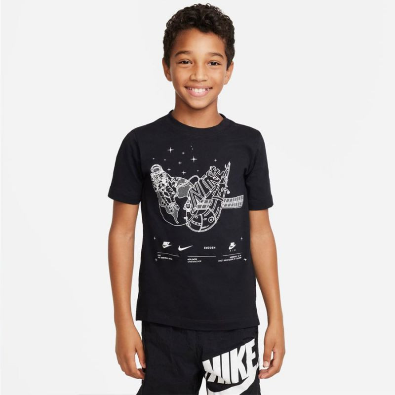 Dětské tričko Sportswear Jr DX9511-010 - Nike S (128-137)