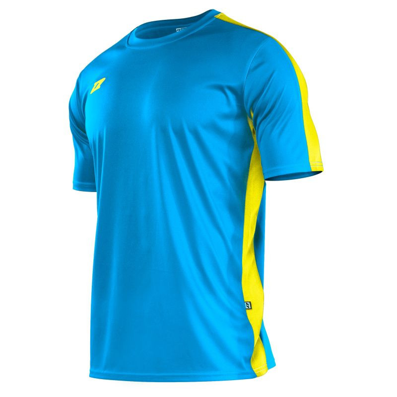 Dětské fotbalové tričko Iluvio Jr 01904-214 Modro-žluté - Zina XL
