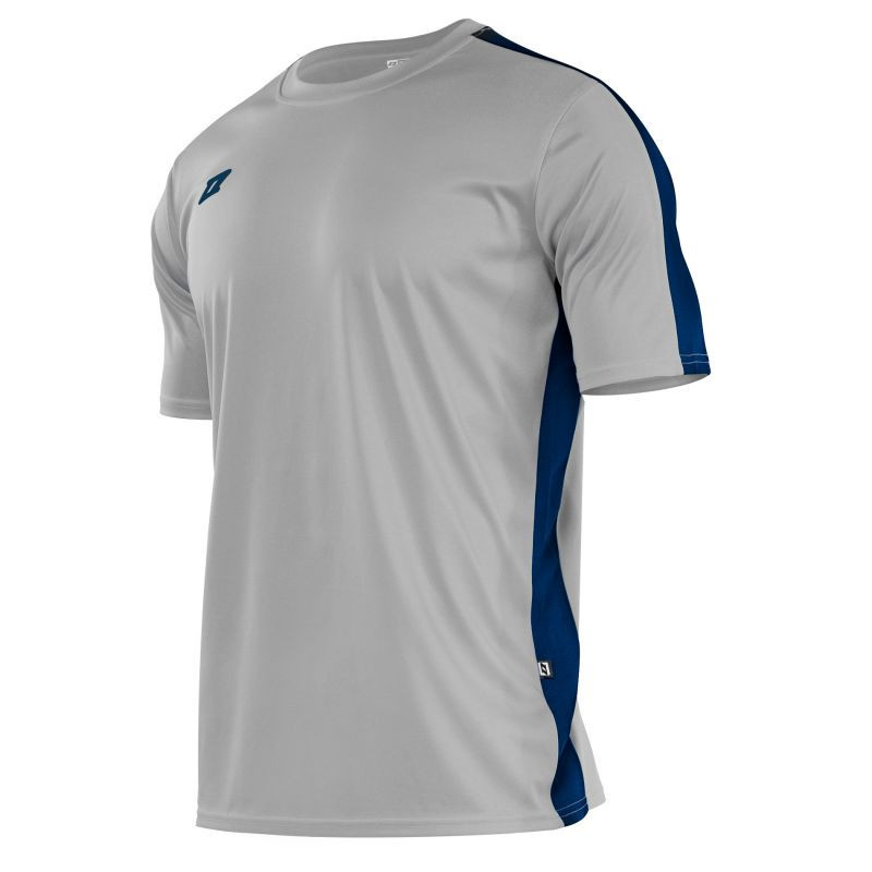 Dětské fotbalové tričko Iluvio Jr 01901-212 šedá tmavě modré - Zina S