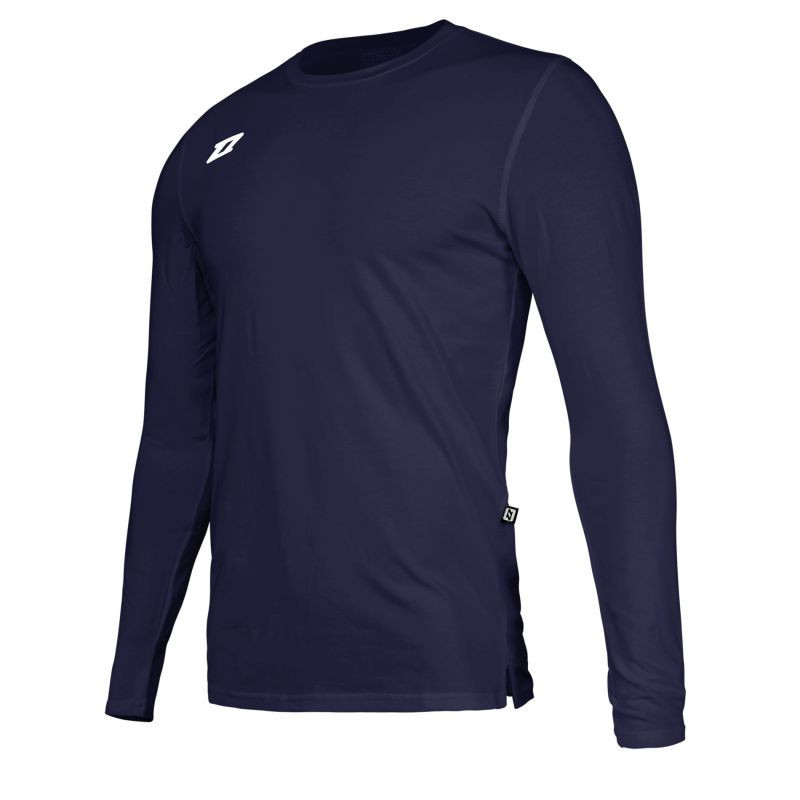 Pánské tričko s dlouhým rukávem Fabril M Z02037_20220202100314 námořnická modrá - Zina S