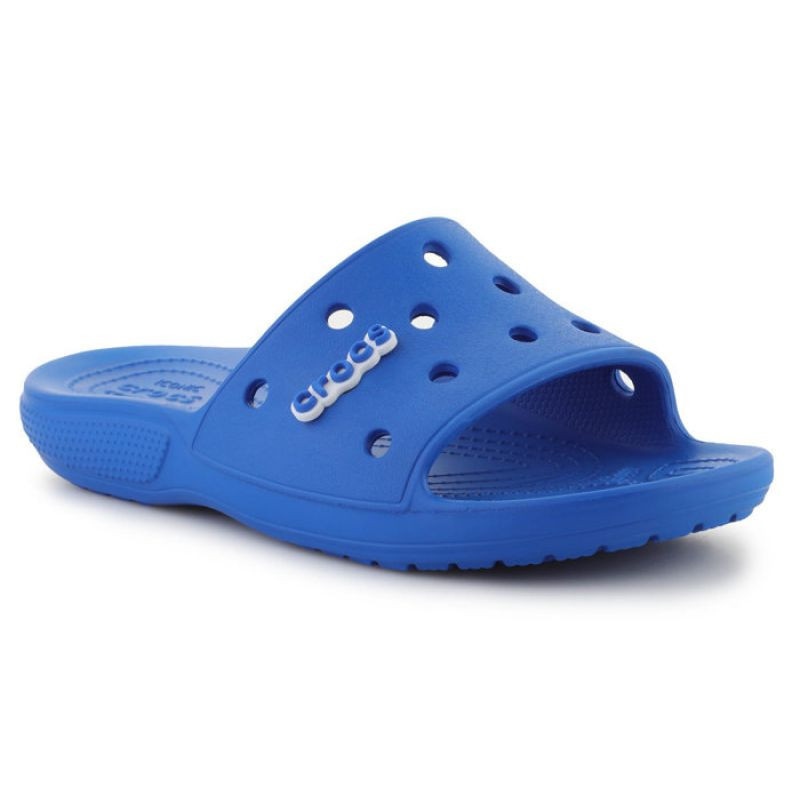 Klasické žabky Crocs Slide Blue Bolt U 206121-4KZ EU 46/47