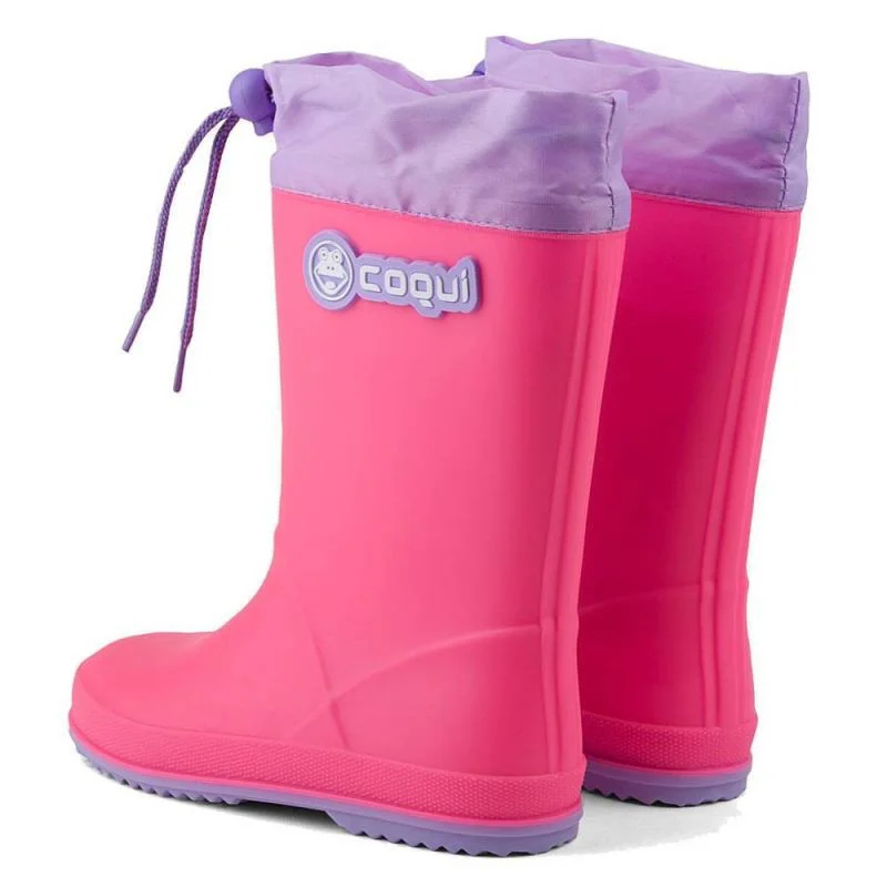 Coqui Rainy Collar Jr wellingtons 8509-100-3602 33