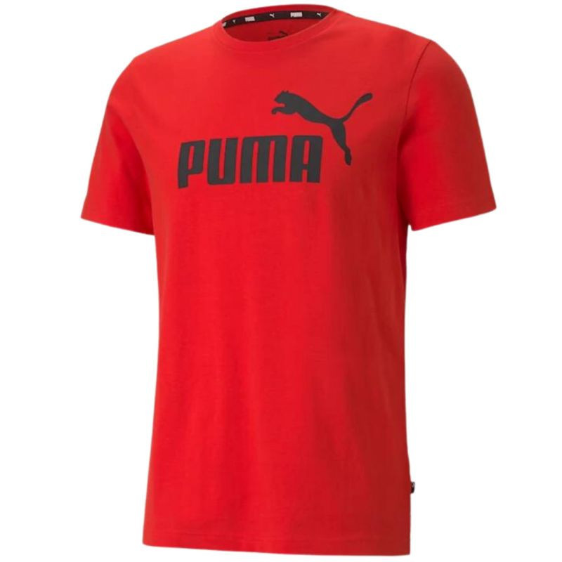 Puma ESS Logo Tee High M 586666 11 pánské triko s výstřihem XL