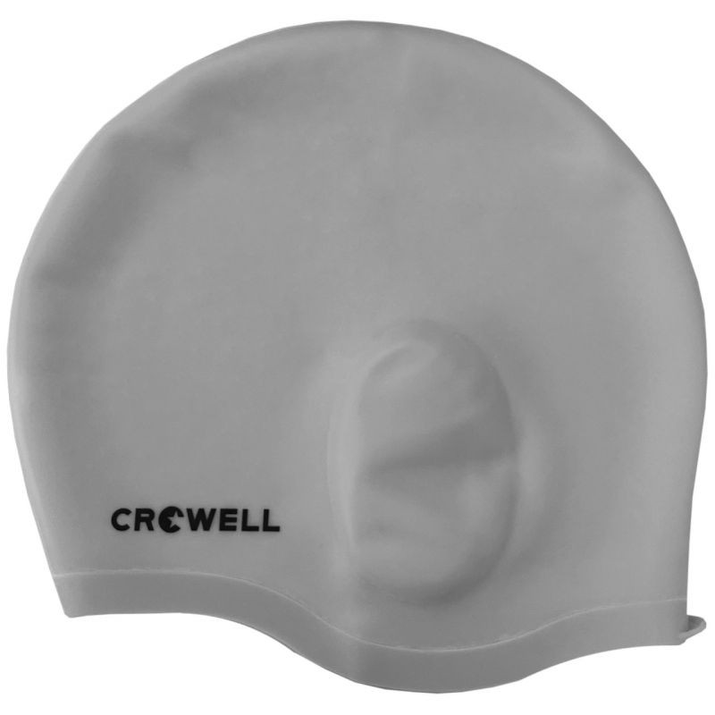 Plavecká čepice Crowell Ear Bora ve stříbrné barvě.4 NEUPLATŇUJE SE