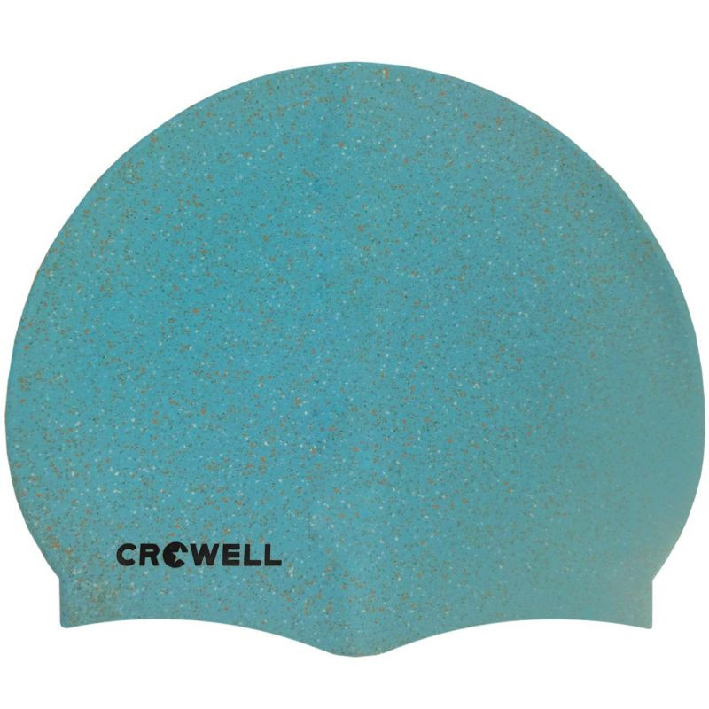 Silikonová plavecká čepice Crowell Recycling Pearl ve světle modré barvě.6 NEPLATÍ
