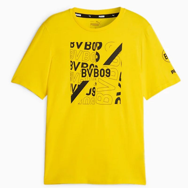 Puma Borussia Dortmund FtbCore Graphic Tee M 771857-01 tričko pánské S