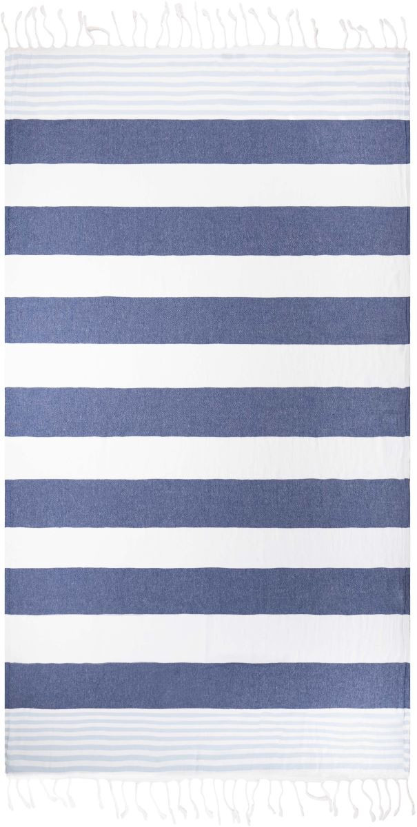 The One Towelling Hamam Marine Hamam ručník "Marine" 48.1046 navy/light blue onesize