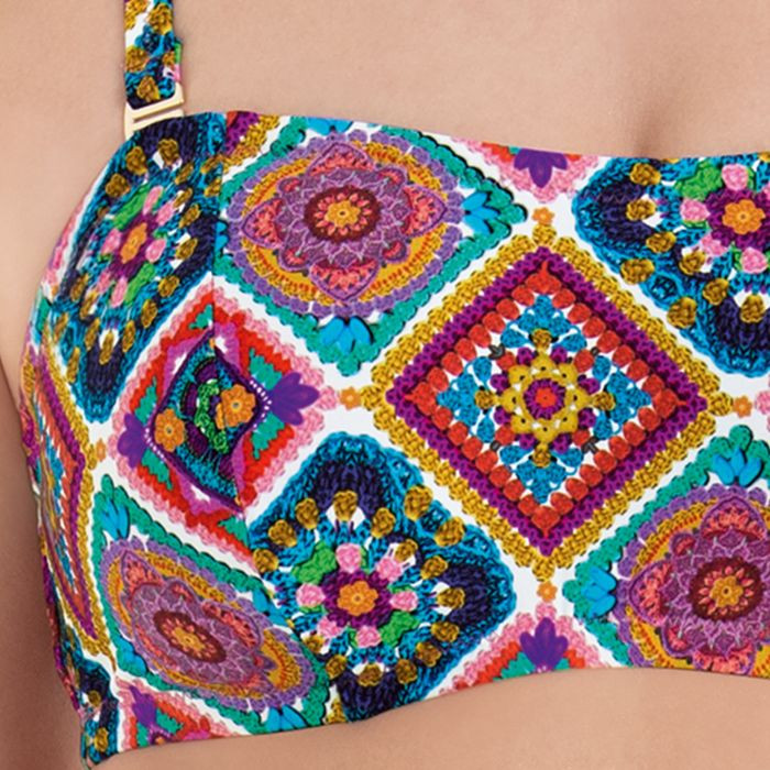 Style Bella Top Bikini - horní díl 8725-1 multi colour - RosaFaia 009 multi colour 40C