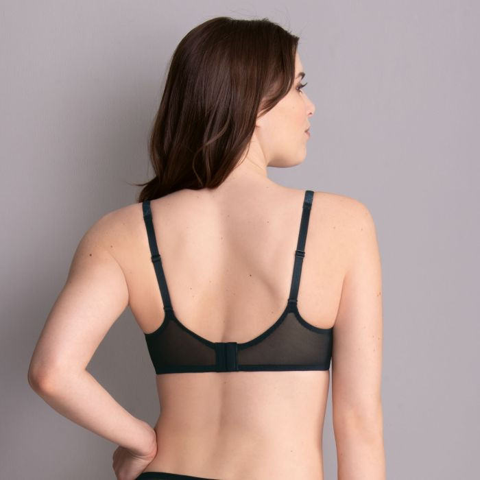 Rosemary podprsenka s kosticí 5283 black - RosaFaia 001 black 95B