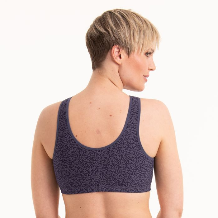 Hazel chirurgická podprsenka zapínání vpředu 5765X steel grey - Anita Care 482 steel grey SC/D