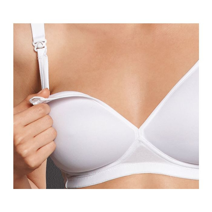 Miss Anita dojčiaca podprsenka s dištančnými košíčkami 5070 biela - Anita Maternity 006 white 75F