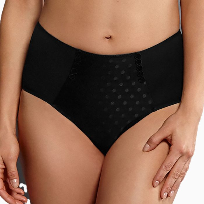 Airita nohavičky vyššie+ 1350 čierne - Anita Classix 001 black 44