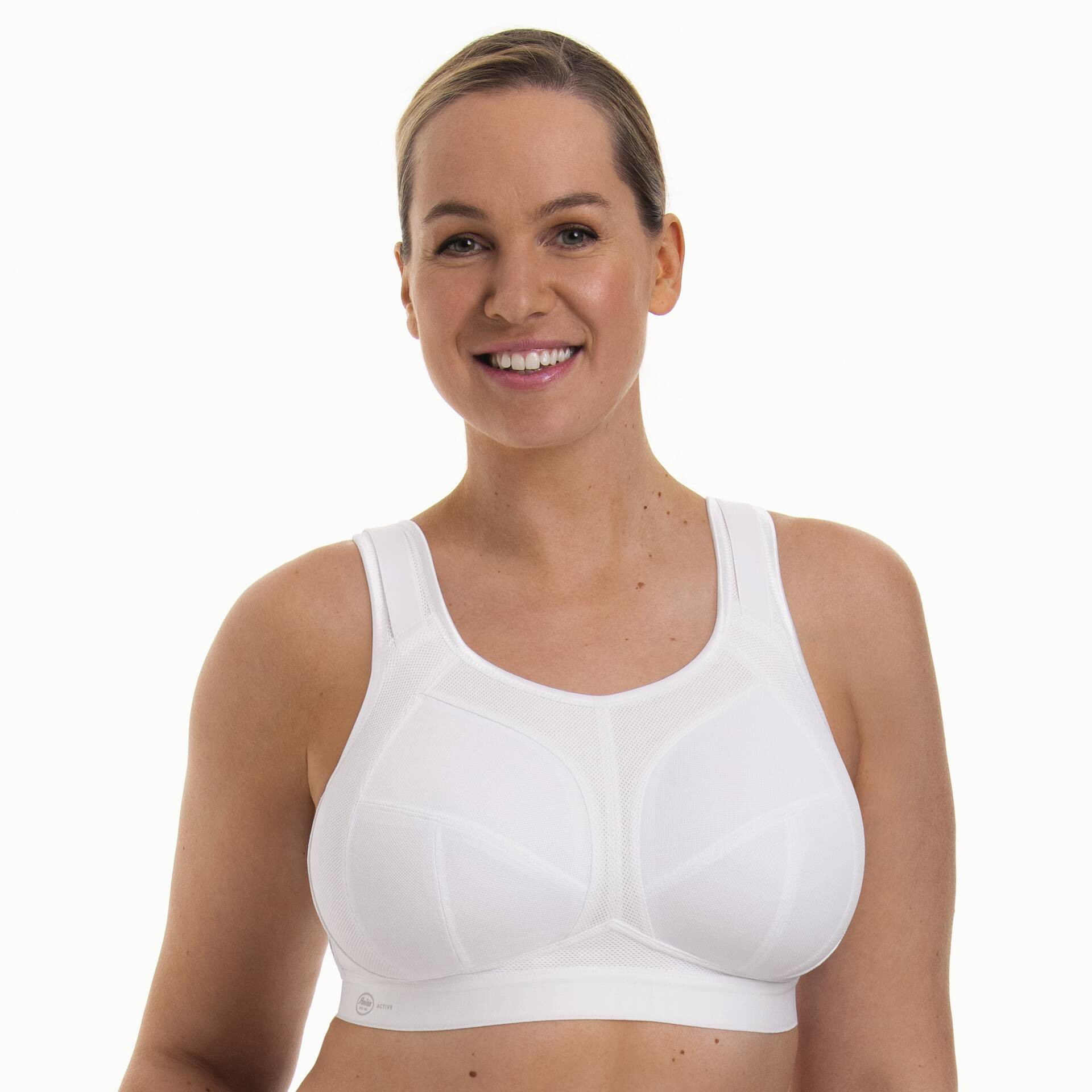 športová podprsenka extreme control plus Full Cup 5567 biela - Active 006 white 105F