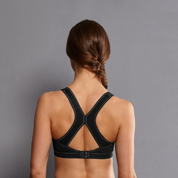 momentum pro športová podprsenka X-Back, s penovou výplňou 5539 čierna - Active 001 black 70B