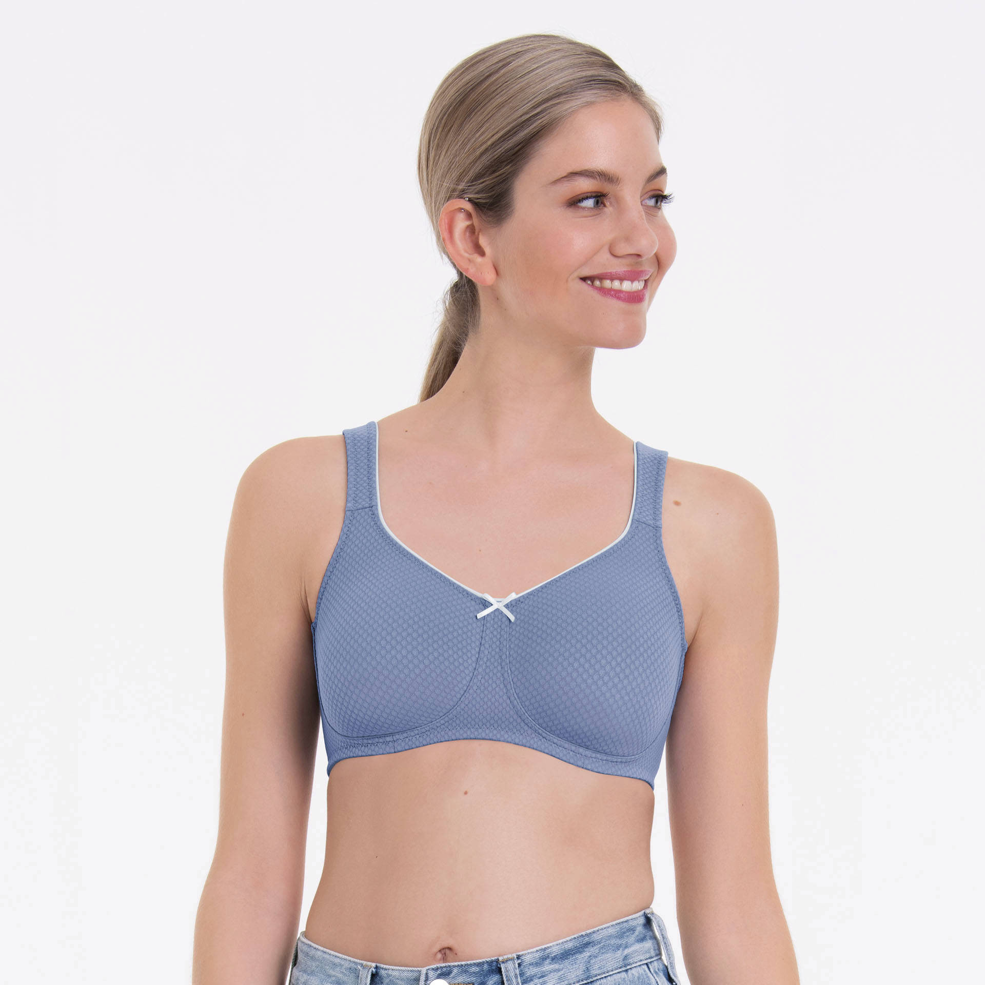 Leni chirurgická podprsenka moldovaná 5785X medium blue - Anita Care 392 medium blue 80C