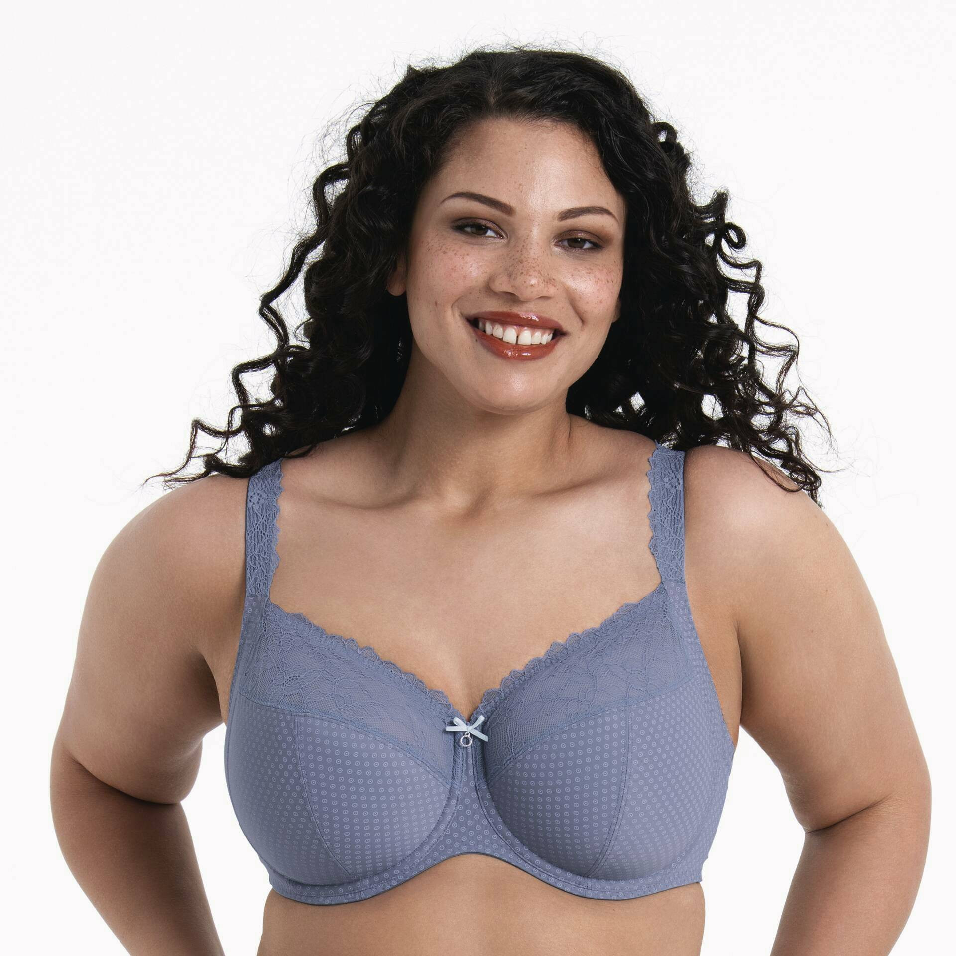 Levně Eloise podprsenka s kosticí Full Cup 5295 medium blue - RosaFaia 392 medium blue 95H