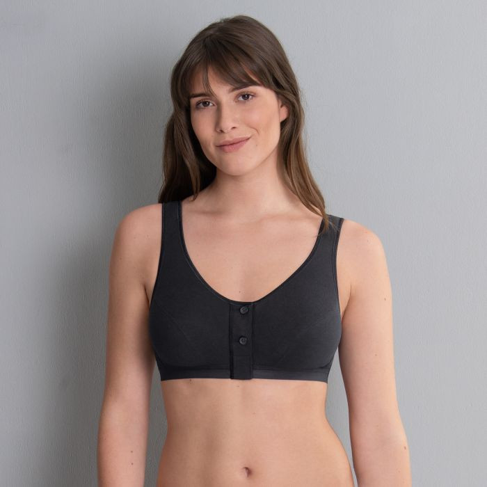 Isra chirurgická podprsenka zapínání vpředu 5315X black - Anita Care 001 black 115B