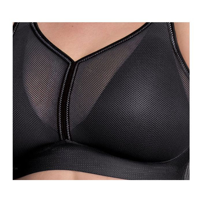 air control sportovní podprsenka výztuž DeltaPad 5544 antracit - Active 408 antracit 90C