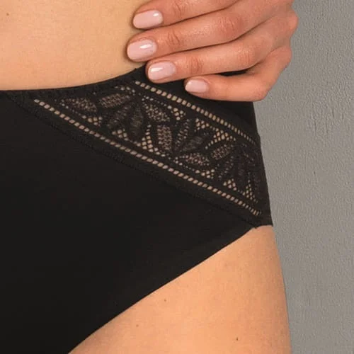 Selena kalhotky vyšší+ 1374 black - RosaFaia 001 black 40 (obrázek 4)