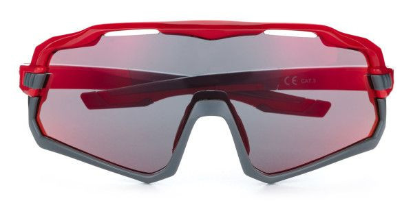 Cyklistické sluneční brýle model 15221785 červená UNI UNI - Kilpi