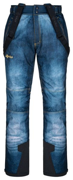 Pánské lyžařské kalhoty DENIMO-M Tmavě modrá - Kilpi XL Short