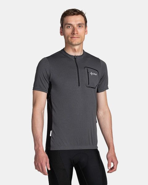 Pánský cyklistický dres Meledo-m tmavě šedá - Kilpi Velikost: M