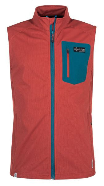 Pánská softshellová vesta model 15270023 tmavě červená S - Kilpi