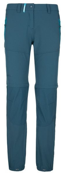 Dámské outdoorové kalhoty Hosio-w tyrkysová - Kilpi 40
