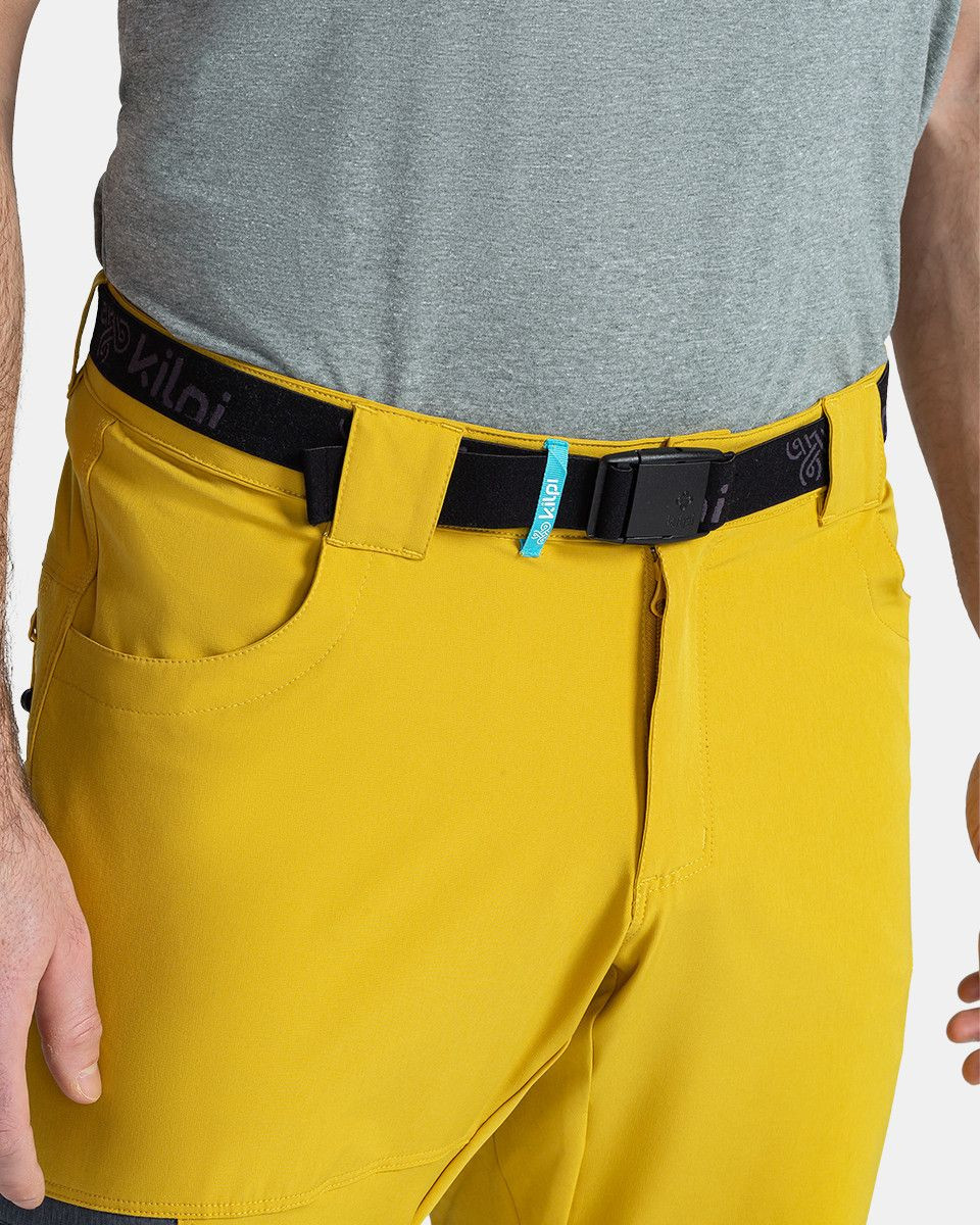 Pánské outdoorové kalhoty LIGNE-M Zlatá - Kilpi L
