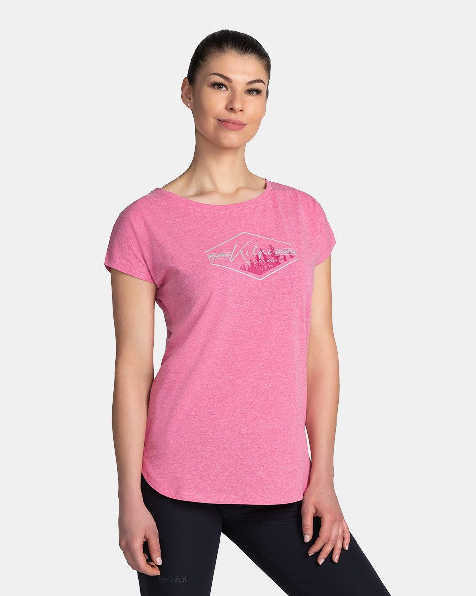 Dámské tričko NELLIM W Růžová - Kilpi 38