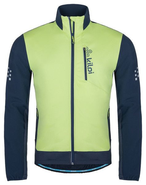 Pánská běžecká bunda NORDIM-M Světle zelená - Kilpi XL