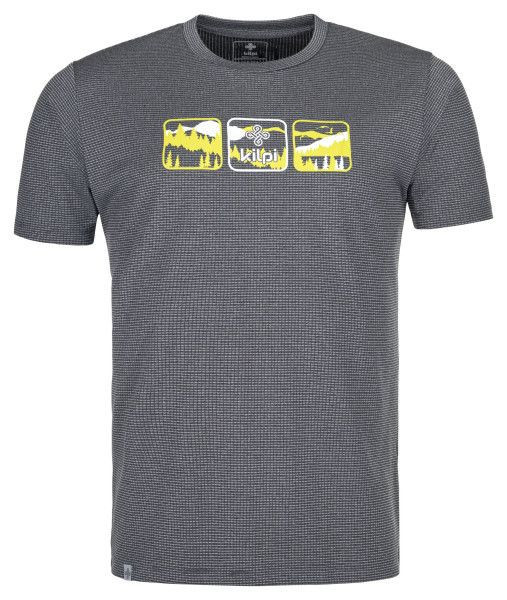 Pánské tričko model 15185232 tmavě šedá - Kilpi Velikost: S