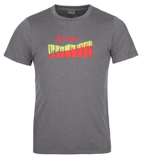 Pánské tričko Giacinto-m tmavě šedá - Kilpi Velikost: 3XL