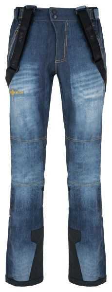 Pánské lyžařské kalhoty Jeanso-m tmavě modrá - Kilpi XL